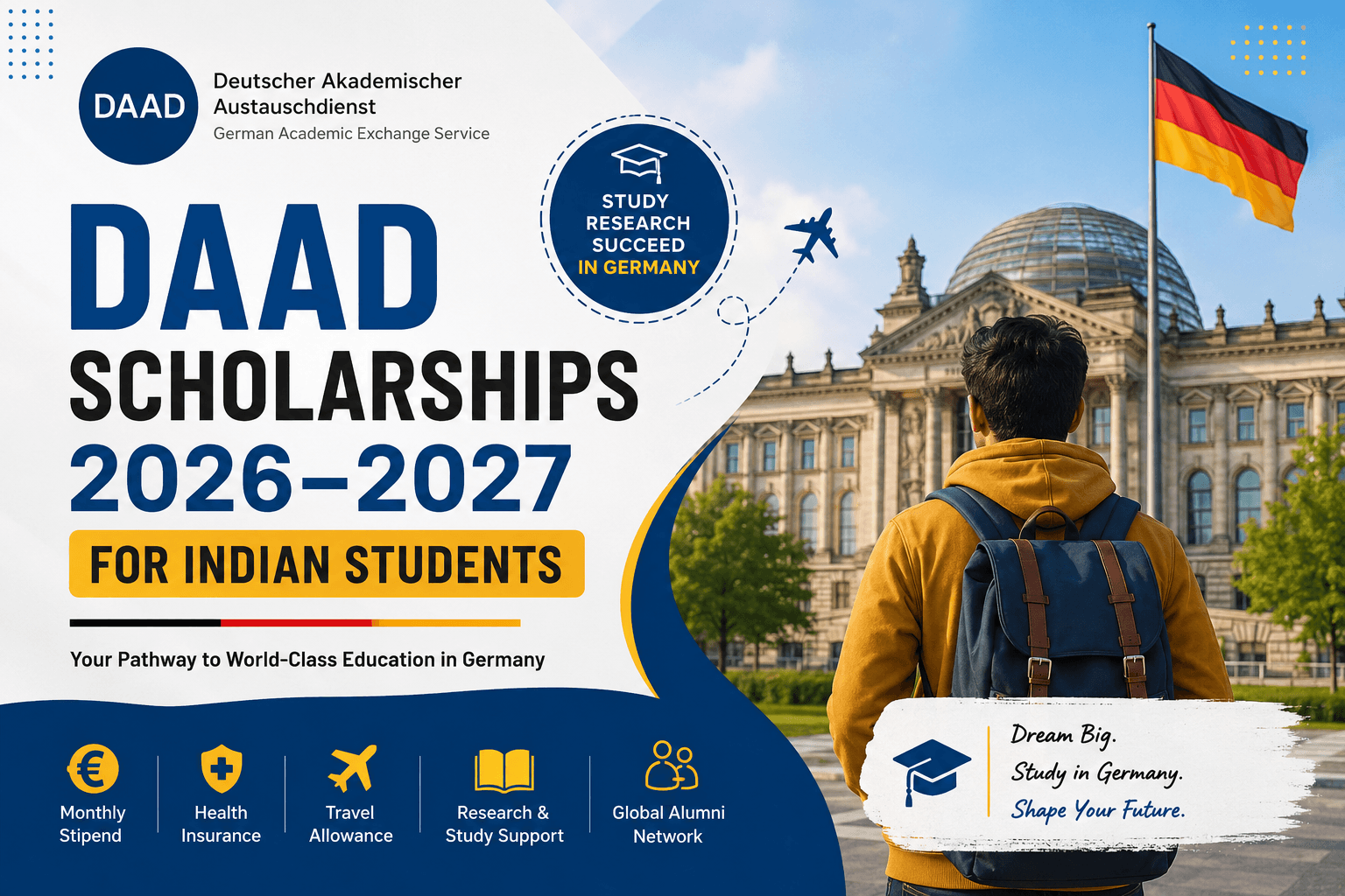 DAAD Scholarships 2026–2027 for Indian Students