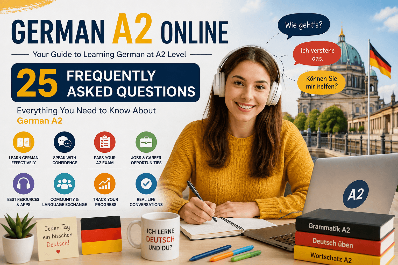 German A2 Online: Complete Guide to Learning, Speaking, Exams and Certification